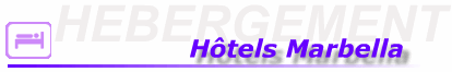 rubrique h�tel marbella