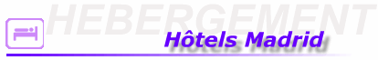 madrid : reservation hotel