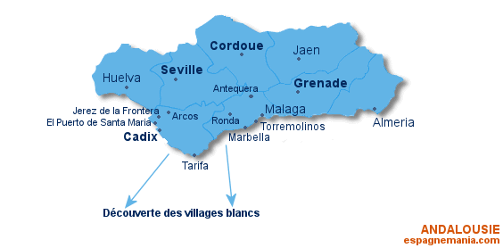 villes andalouses - Image