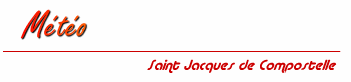 saint jacques de compostelle : meteo
