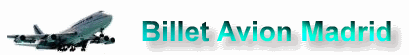 r�server un billet d'avion pour madrid